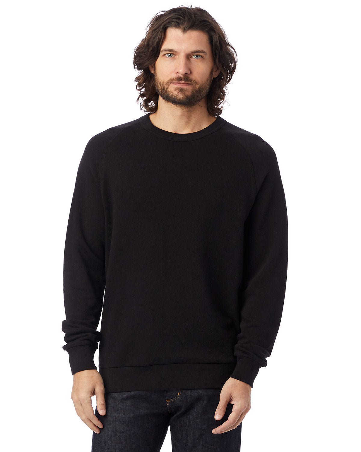 Alternative Unisex Washed Terry Champ Sweatshirt: Vintage-Inspired Comfort for All
