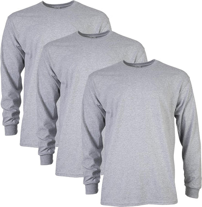 ADULT ULTRA COTTON LONG-SLEEVE T-SHIRT - APPAREL GLOBE