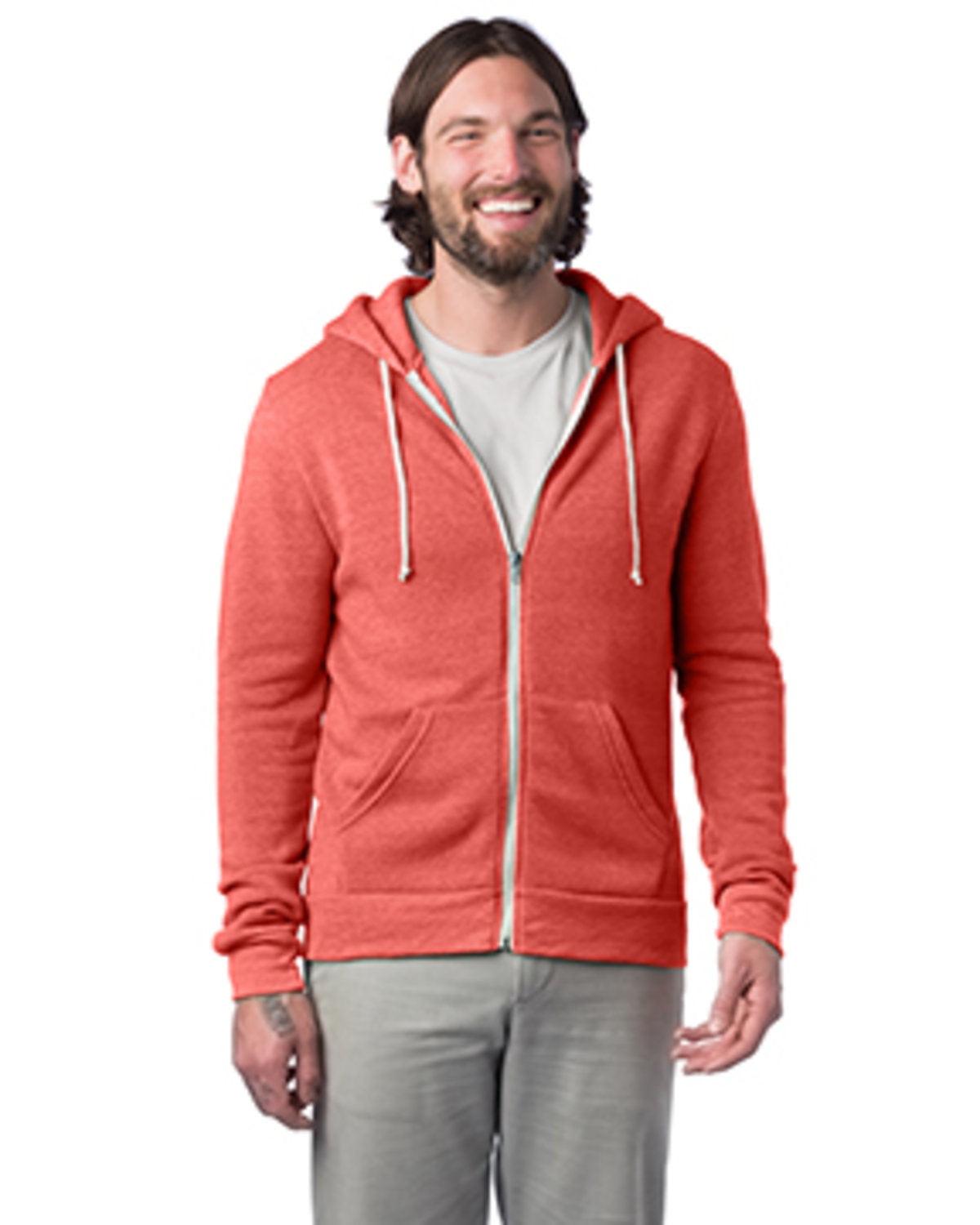 Alternative Men's Rocky Eco-Fleece Zip Hoodie