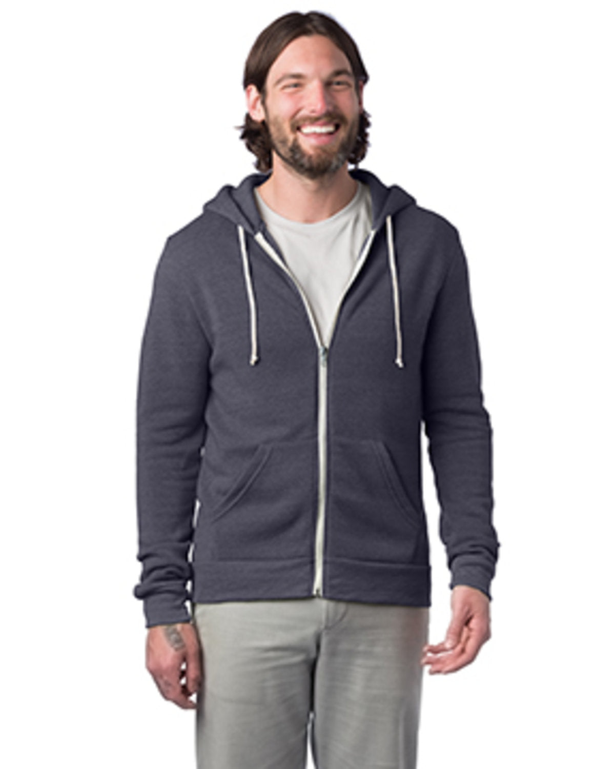 Alternative Men's Rocky Eco-Fleece Zip Hoodie