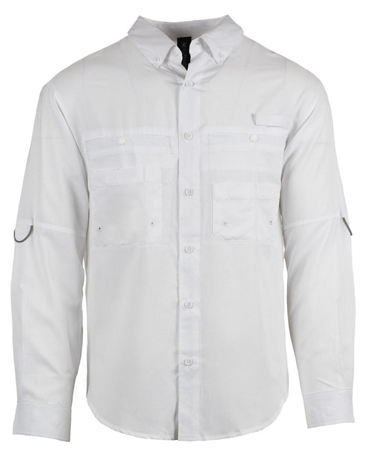 Burnside Men's Functional Long-Sleeve Fishing Shirt B2299