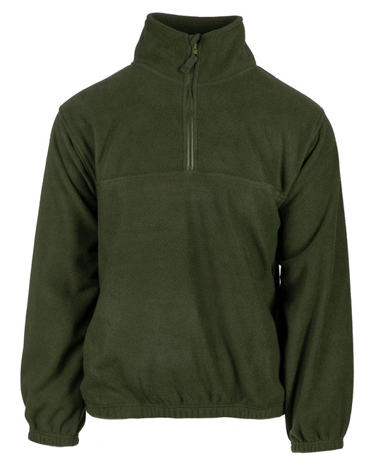 Burnside Men's Quarter-Zip Polar Fleece Pullover B3052