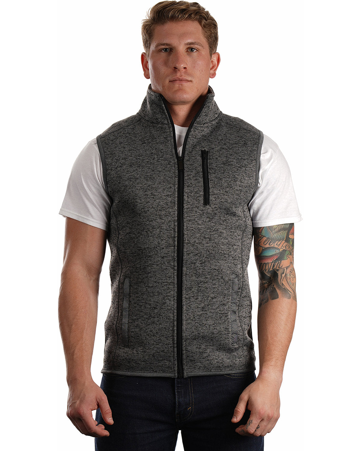 Burnside Men's Sweater Knit Vest B3910