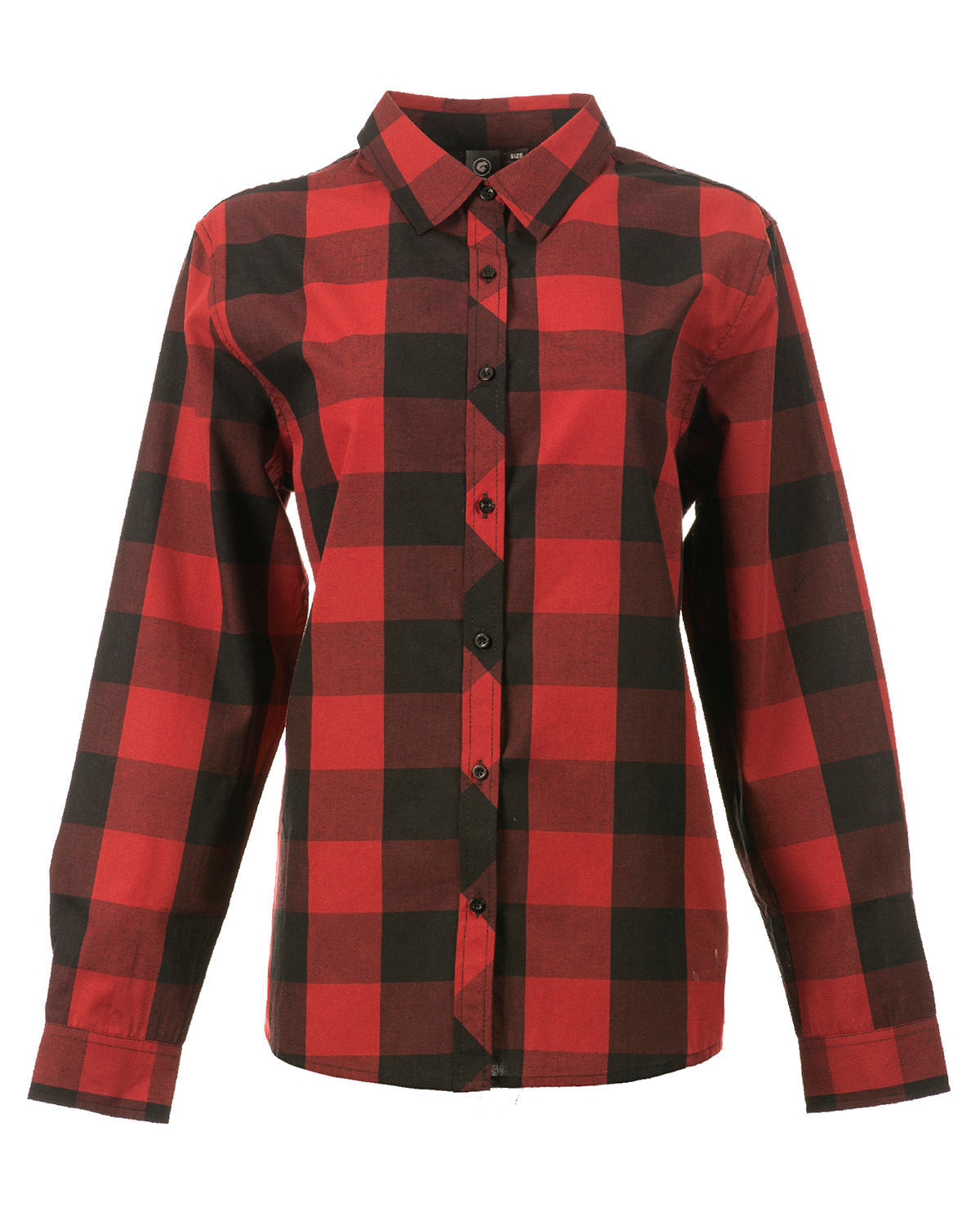 Burnside Ladies' Buffalo Plaid Woven Shirt B5203