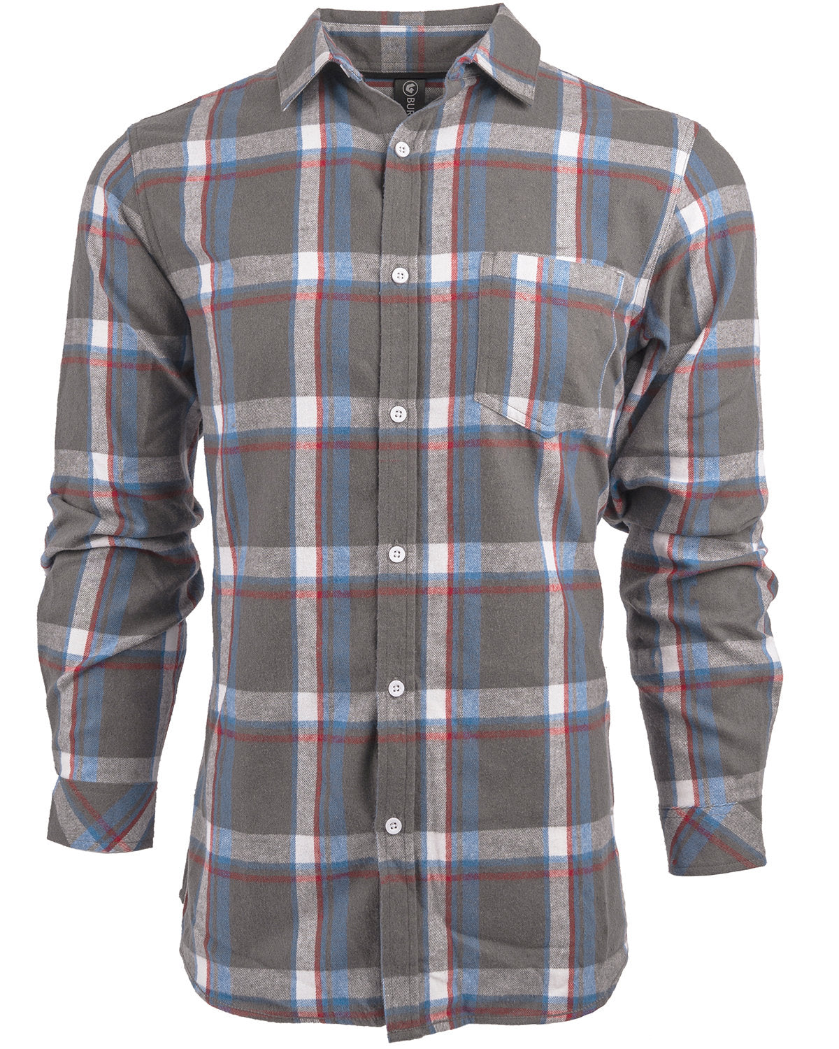 Burnside Ladies' Yarn-Dyed Long Sleeve Plaid Flannel Shirt B5212