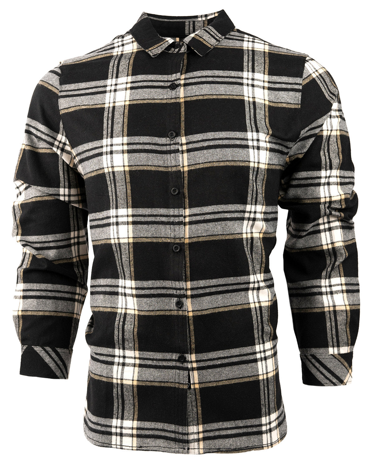 Burnside Ladies' Yarn-Dyed Long Sleeve Plaid Flannel Shirt B5212