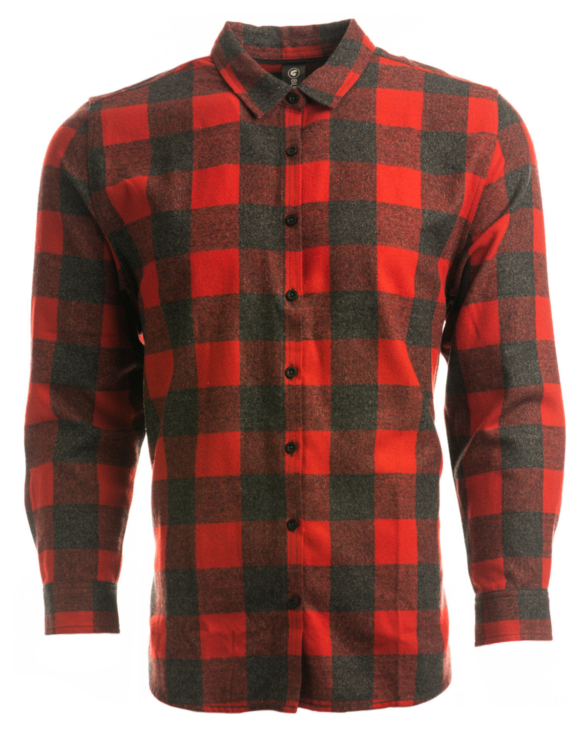 Burnside Ladies' Yarn-Dyed Long Sleeve Plaid Flannel Shirt B5212