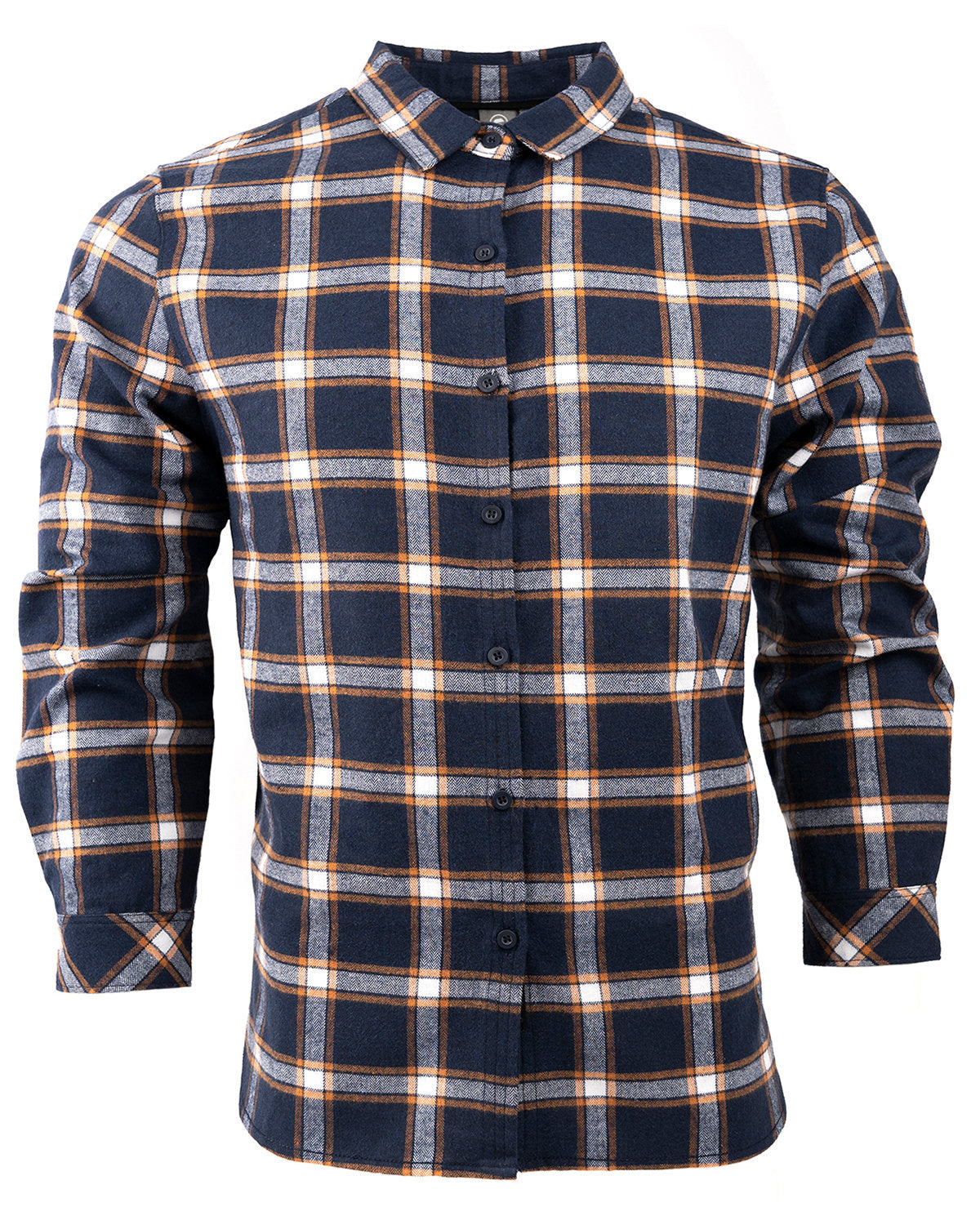 Burnside Ladies' Yarn-Dyed Long Sleeve Plaid Flannel Shirt B5212