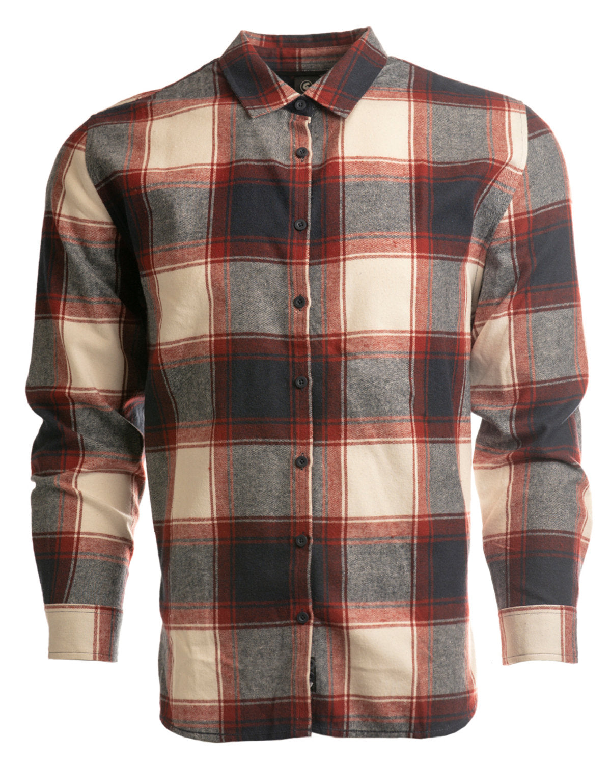 Burnside Ladies' Yarn-Dyed Long Sleeve Plaid Flannel Shirt B5212