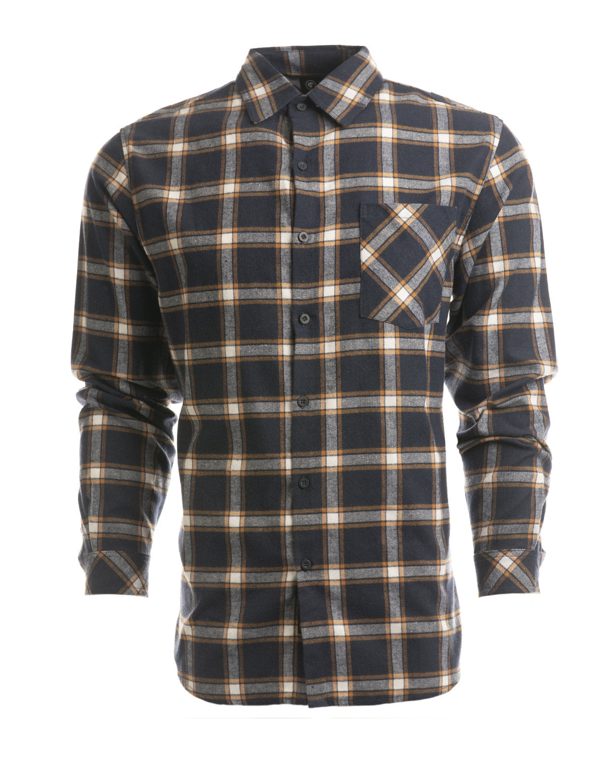 Burnside Woven Plaid Flannel With Biased Pocket B8212