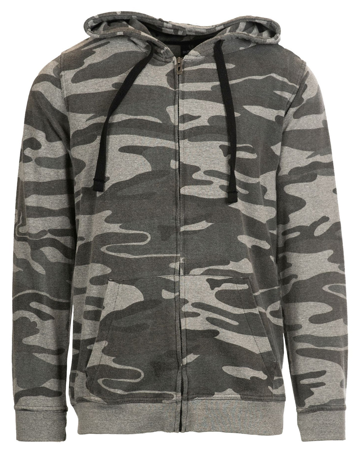 Burnside Men's French Terry Full-Zip Hooded Sweatshirt B8615