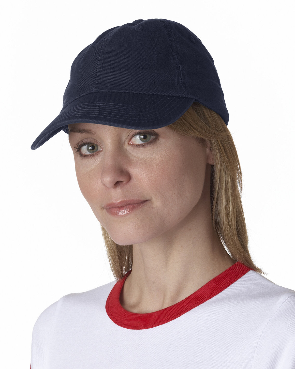 100% Washed Chino Cotton Twill Unstructured Cap