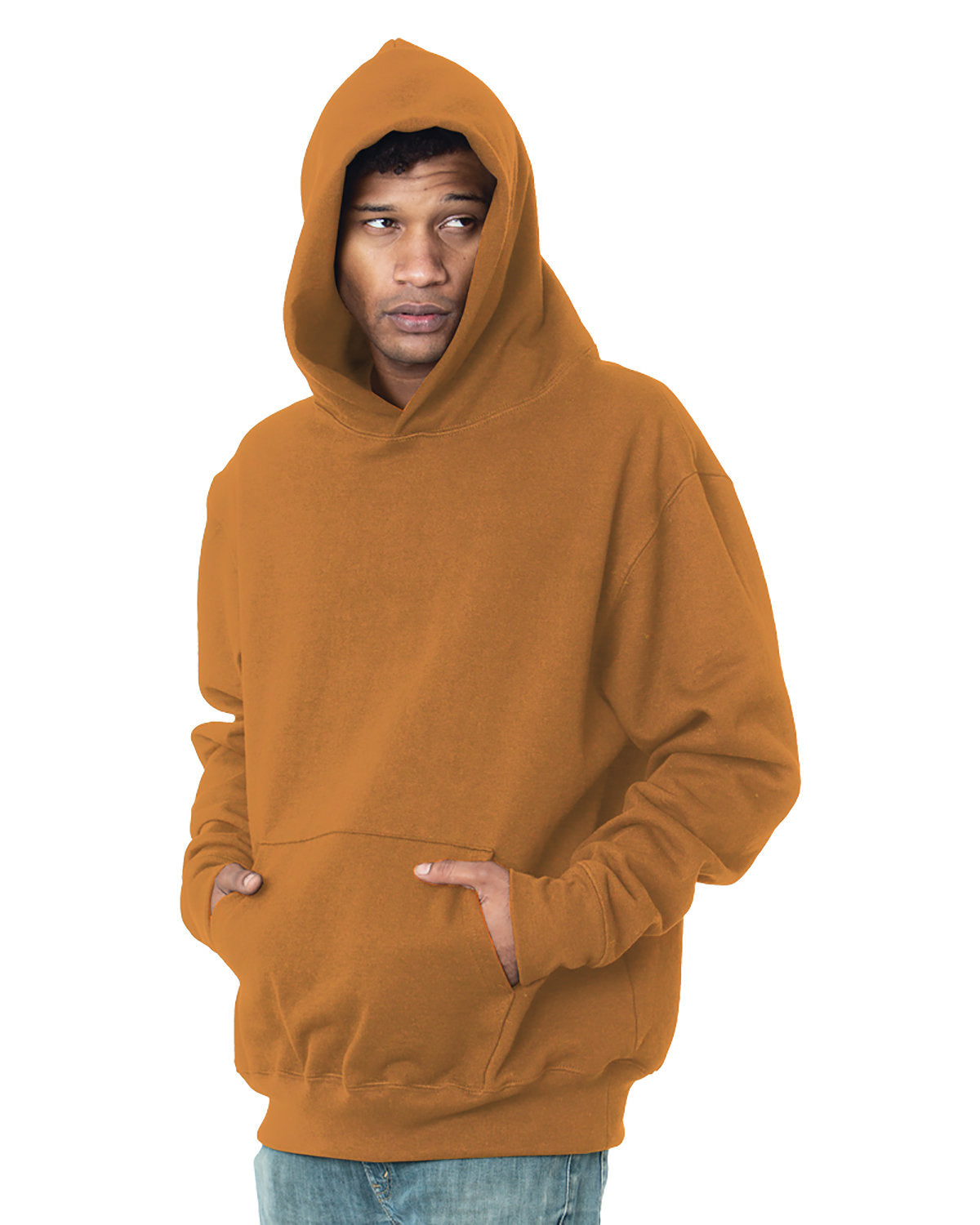 Bayside Adult Super Heavy Hooded Sweatshir
