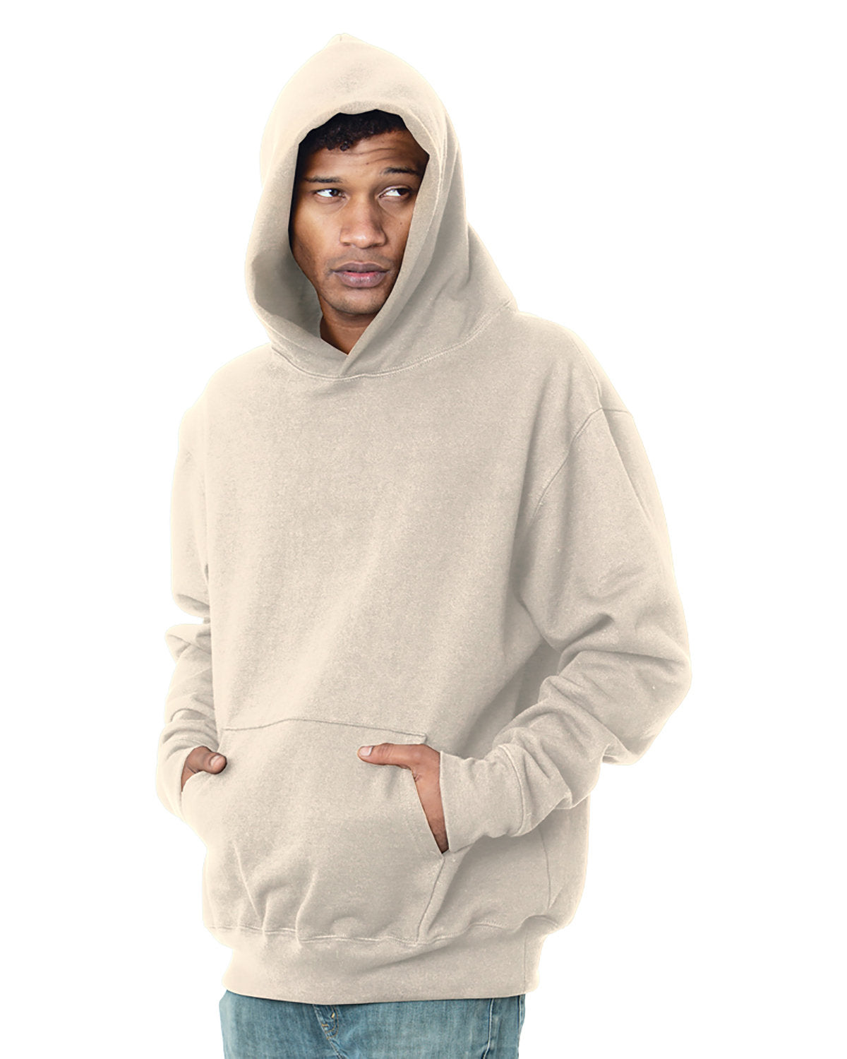 Bayside Adult Super Heavy Hooded Sweatshir