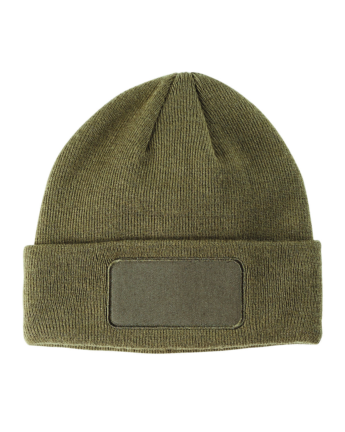Big Accessories Patch Beanie: Embodied Style with Artful Accents
