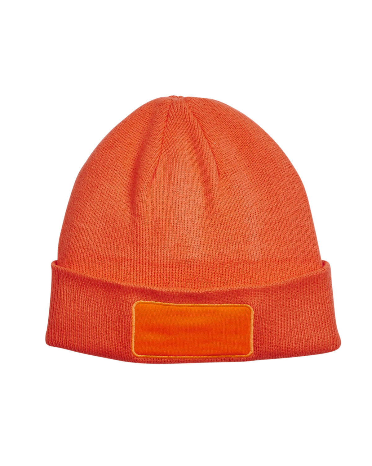 Big Accessories Patch Beanie: Embodied Style with Artful Accents