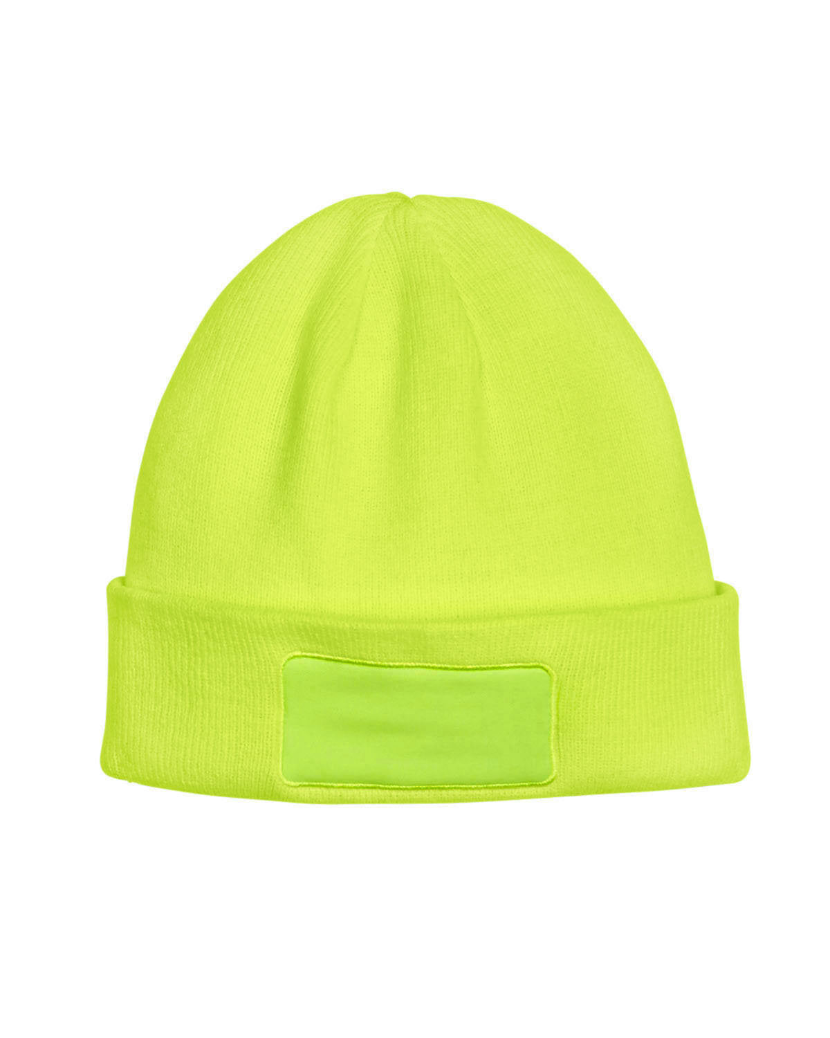 Big Accessories Patch Beanie: Embodied Style with Artful Accents