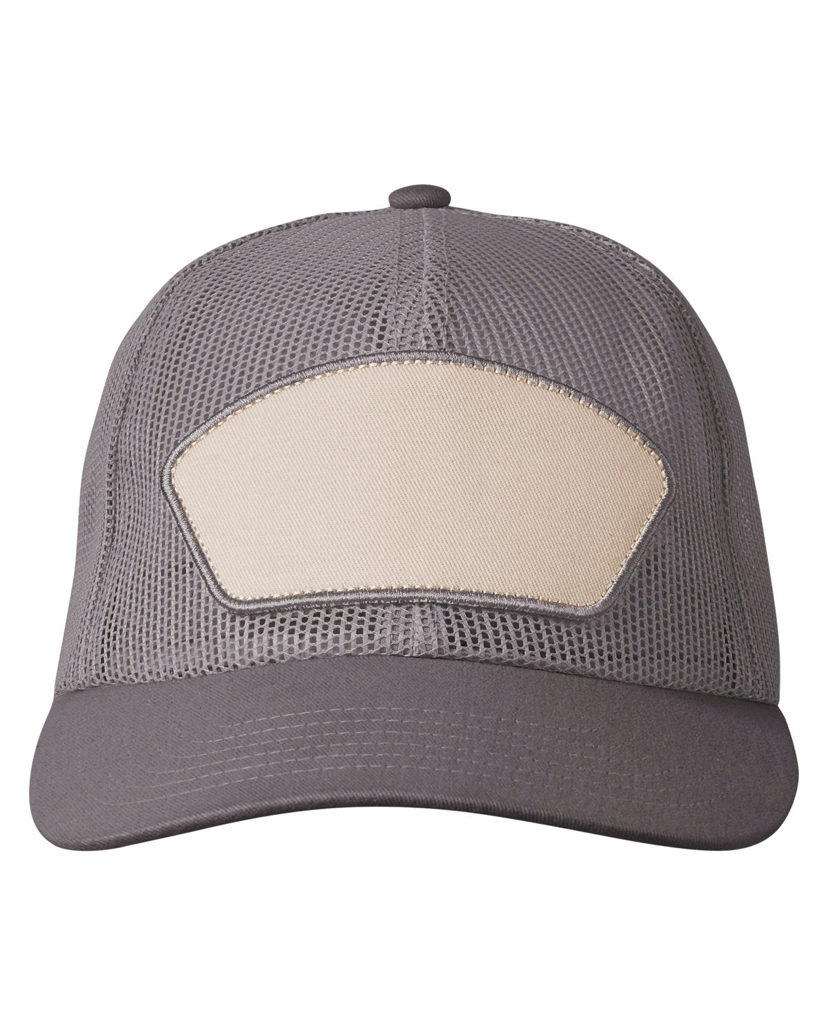 Big Accessories All-Mesh Patch Trucker Hat: Breathable Comfort with Artful Detail