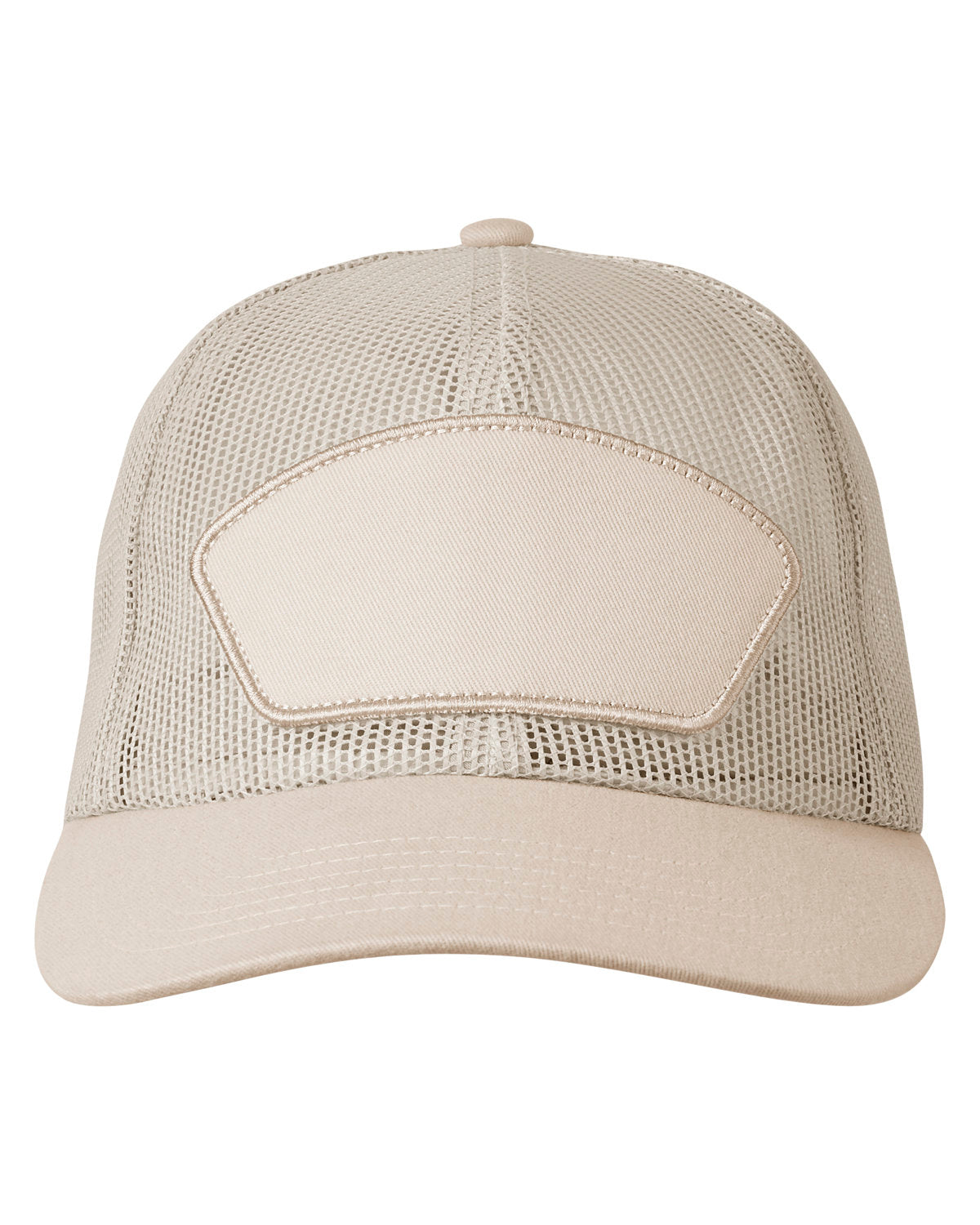 Big Accessories All-Mesh Patch Trucker Hat: Breathable Comfort with Artful Detail