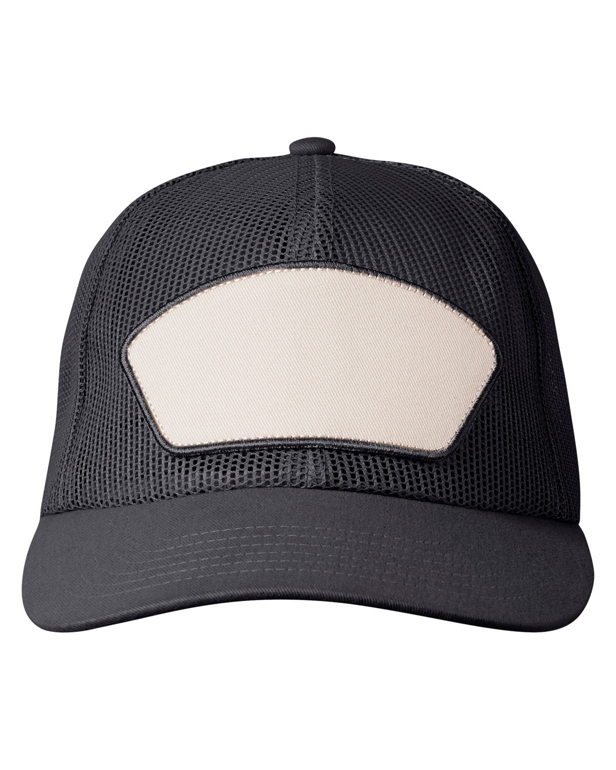 Big Accessories All-Mesh Patch Trucker Hat: Breathable Comfort with Artful Detail