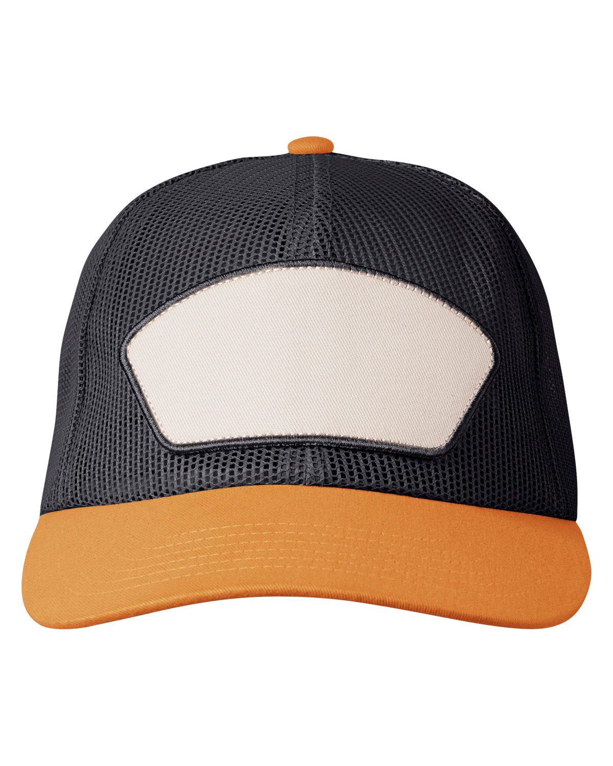 Big Accessories All-Mesh Patch Trucker Hat: Breathable Comfort with Artful Detail