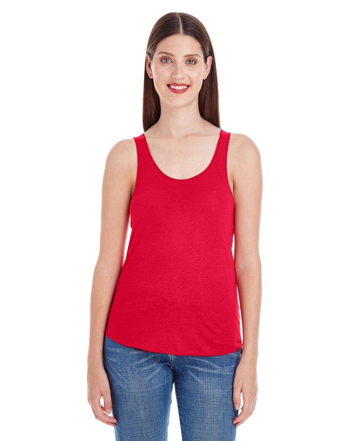American Apparel Ladies' Poly-Cotton Racerback Tank: Effortless Comfort and Style by American Apparel