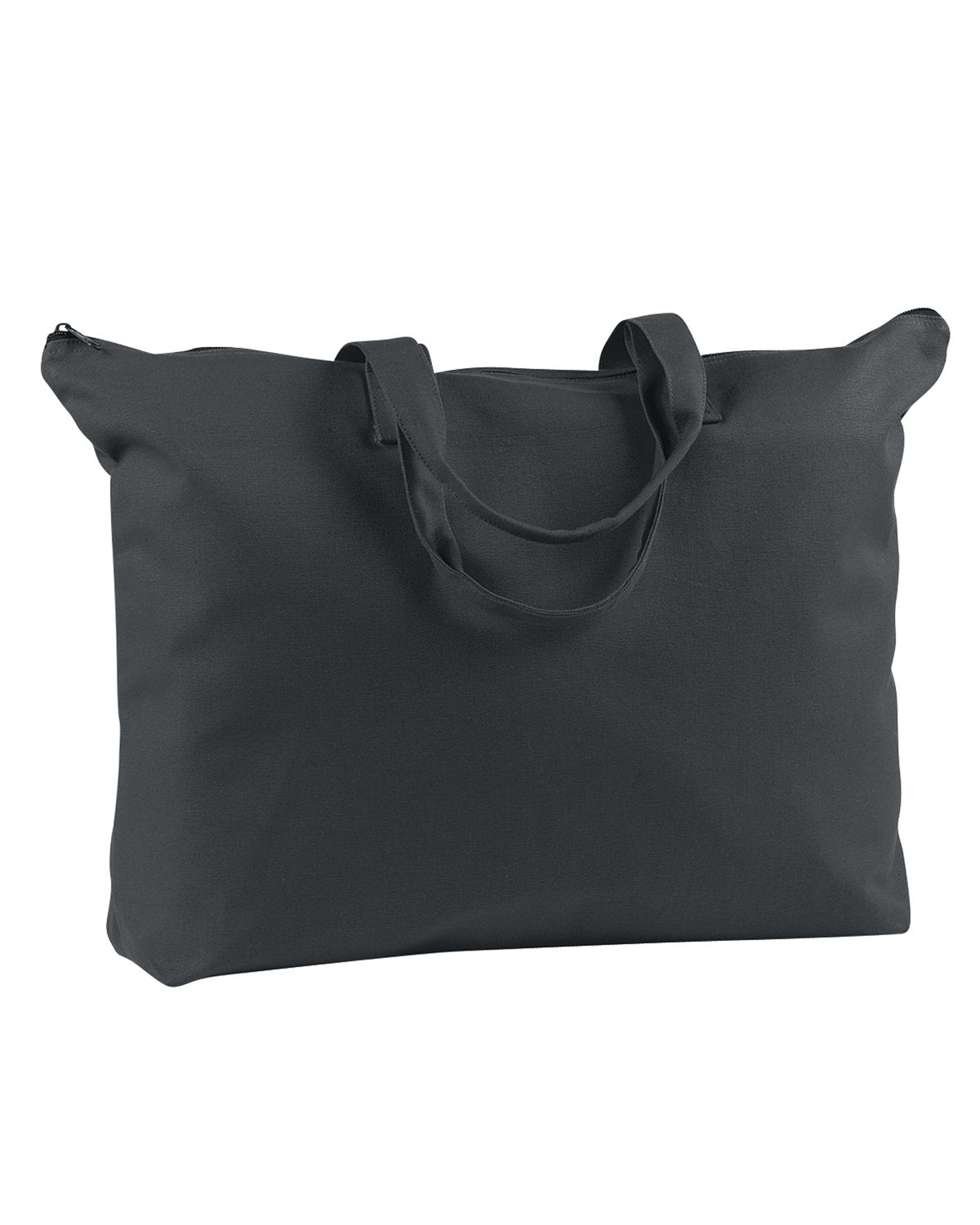 BAGedge 12 oz. Canvas Zippered Book Tote BE009
