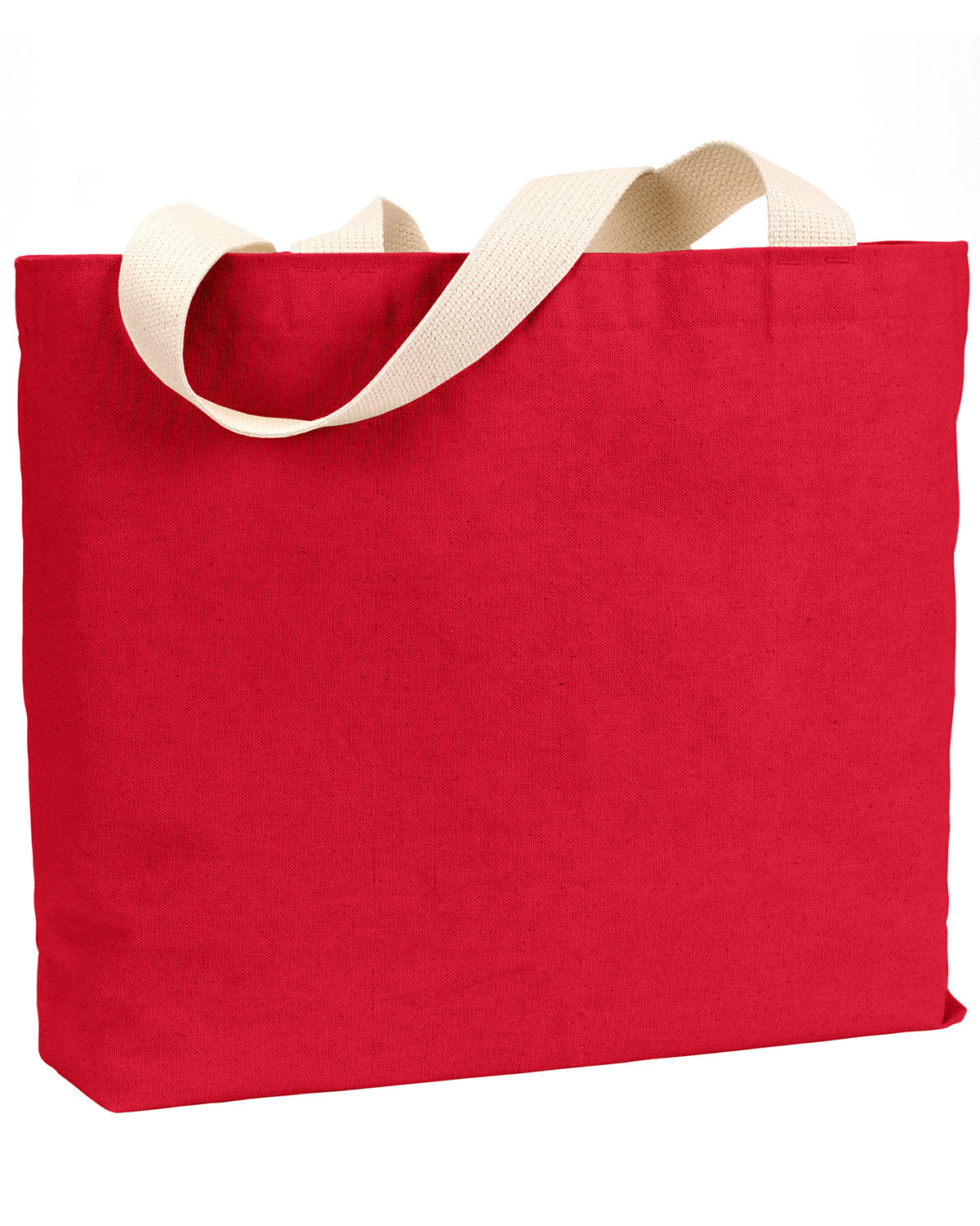 12 oz., Cotton Canvas Jumbo Tote