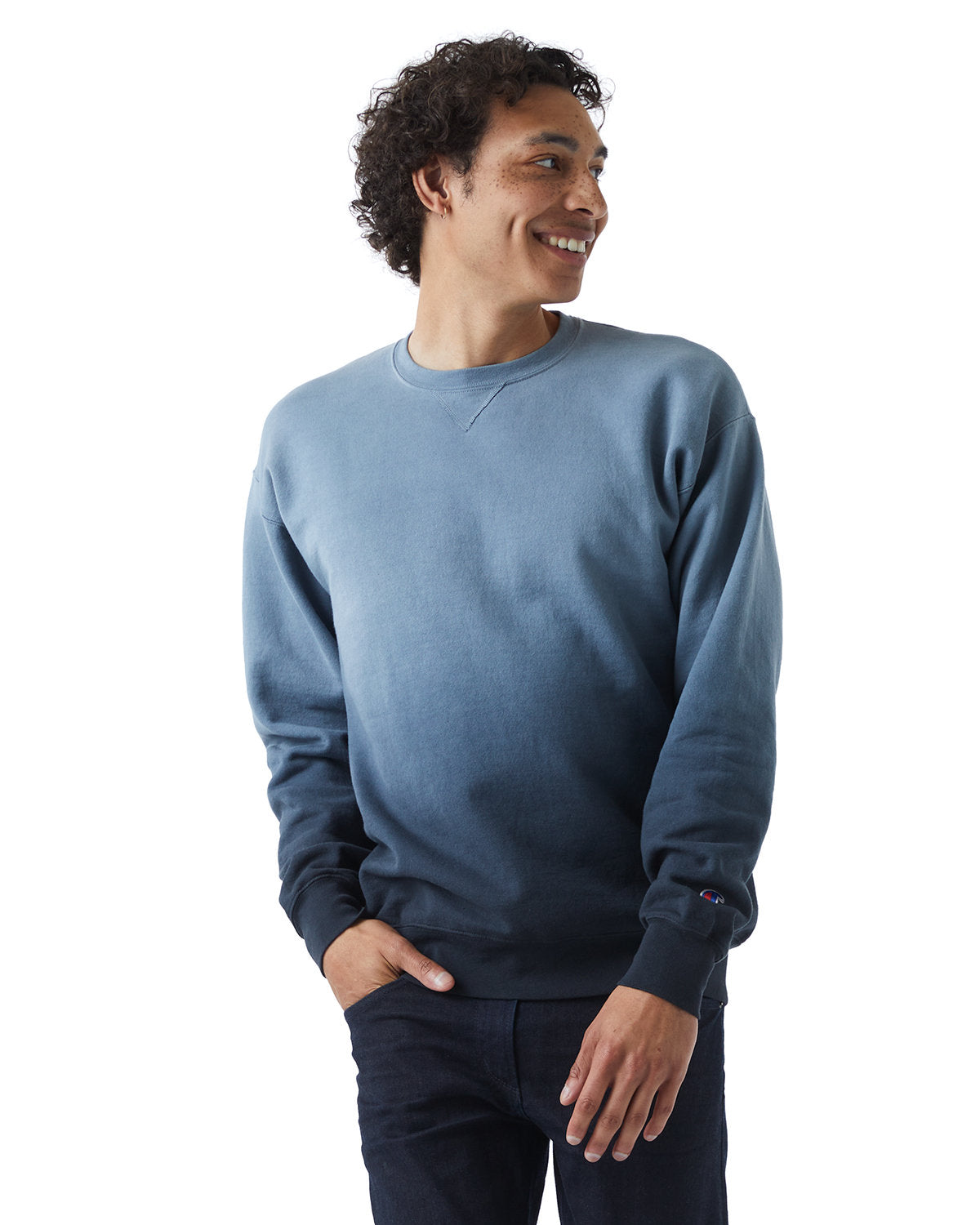 Champion Signature: The Unisex Dip Dye Crew