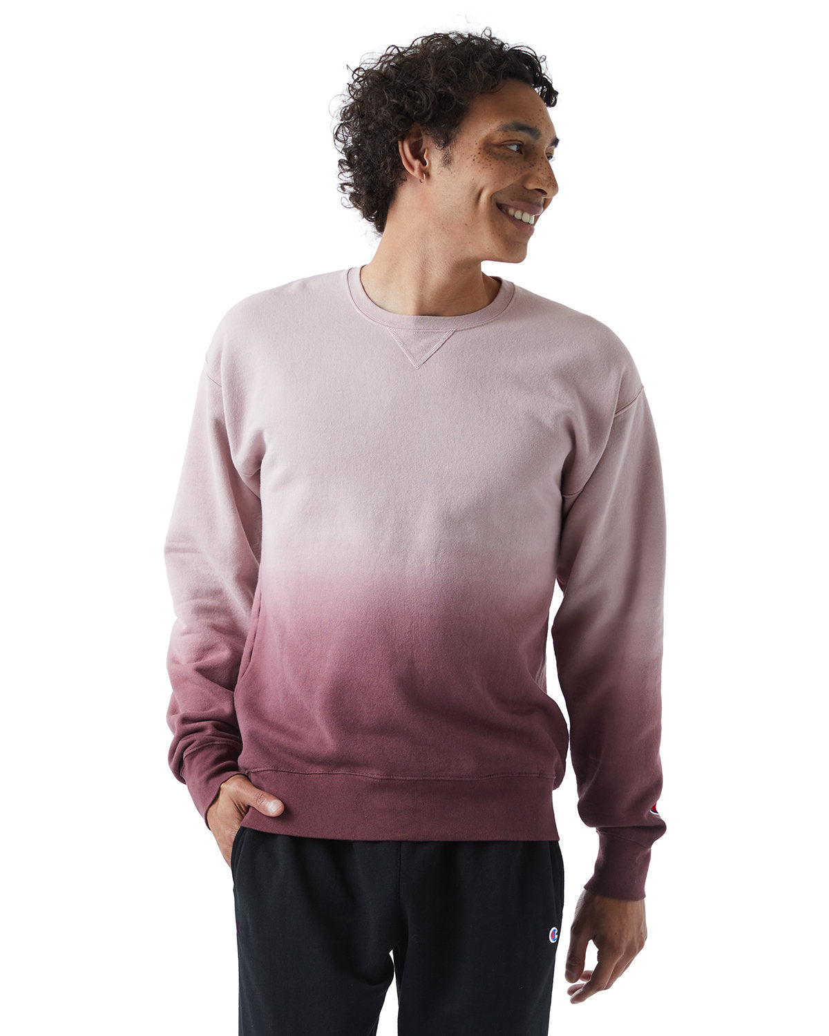 Champion Signature: The Unisex Dip Dye Crew
