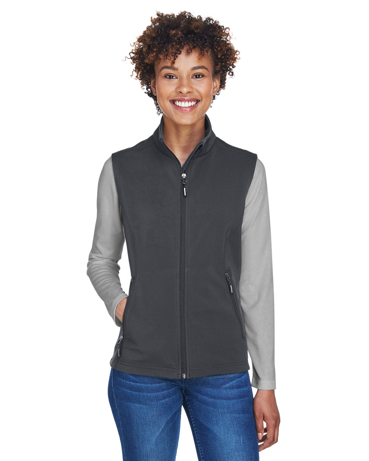 Ladies' Cruise Two-Layer Fleece Bonded SoftÂ Shell Vest