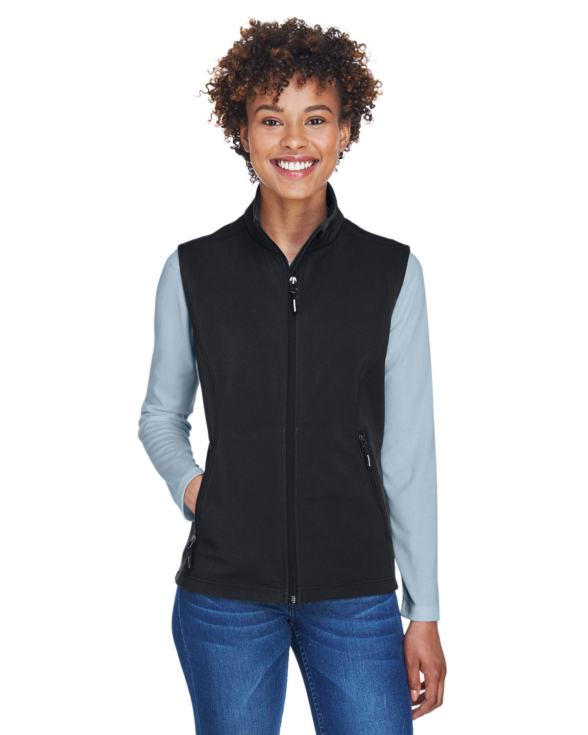 Ladies' Cruise Two-Layer Fleece Bonded SoftÂ Shell Vest