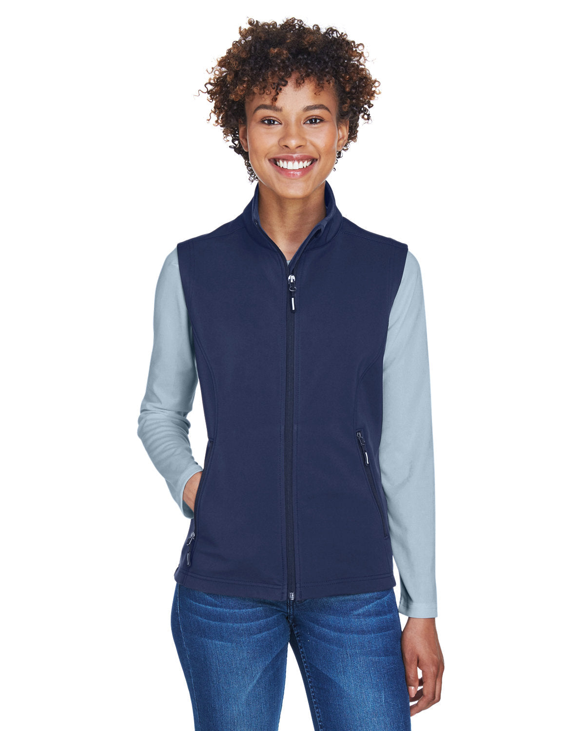 Ladies' Cruise Two-Layer Fleece Bonded SoftÂ Shell Vest