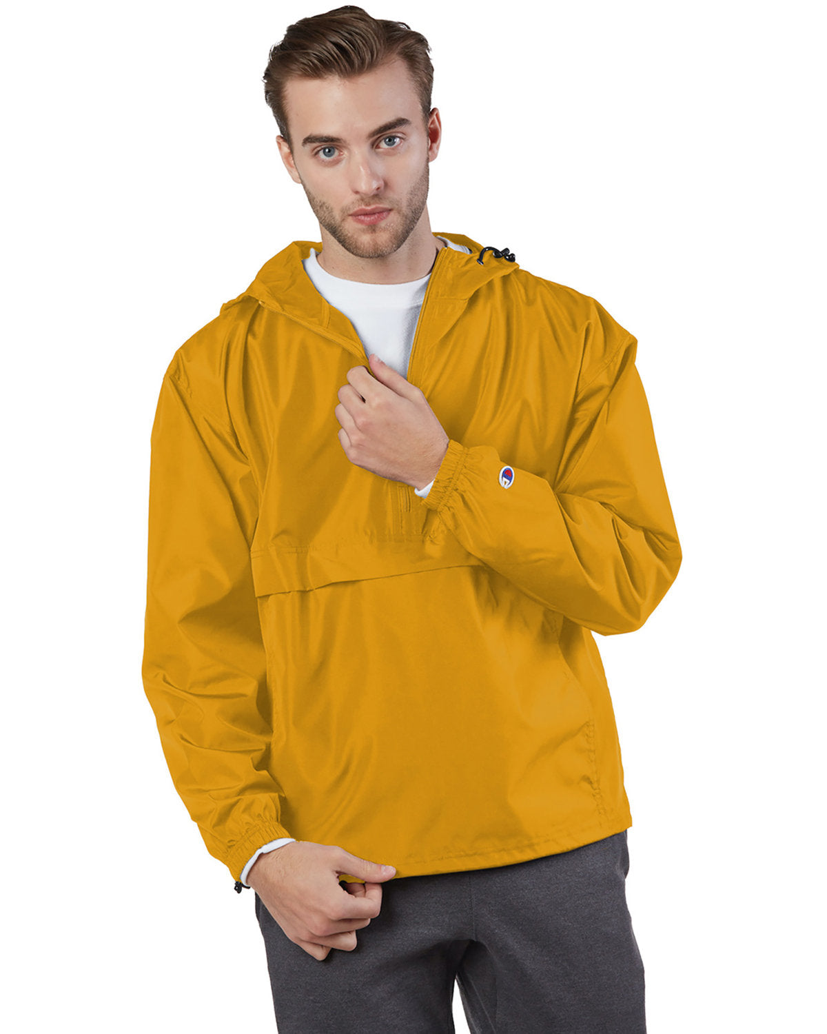 Champion Essential: The Adult Packable Anorak 1/4 Zip Jacket
