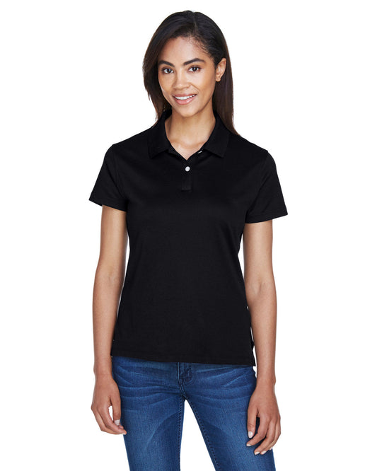 Elevate Your Look with the Devon & Jones Ladies' Pima-Techâ„¢ Jet PiquÃ© Polo