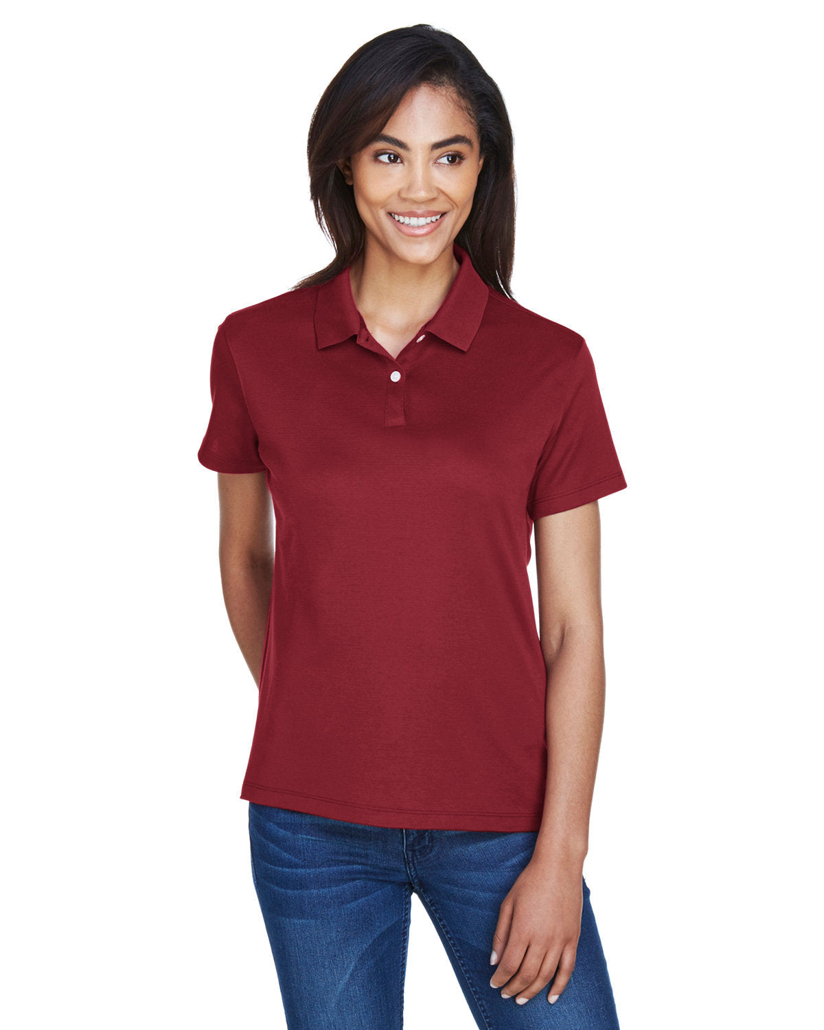 Elevate Your Look with the Devon & Jones Ladies' Pima-Techâ„¢ Jet PiquÃ© Polo