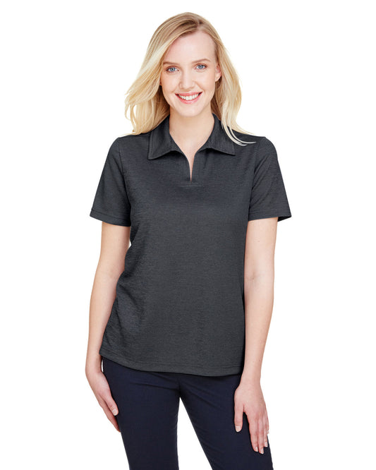 Elevate Your Style with the Devon & Jones CrownLux Performanceâ„¢ Ladies' Address Melange Polo