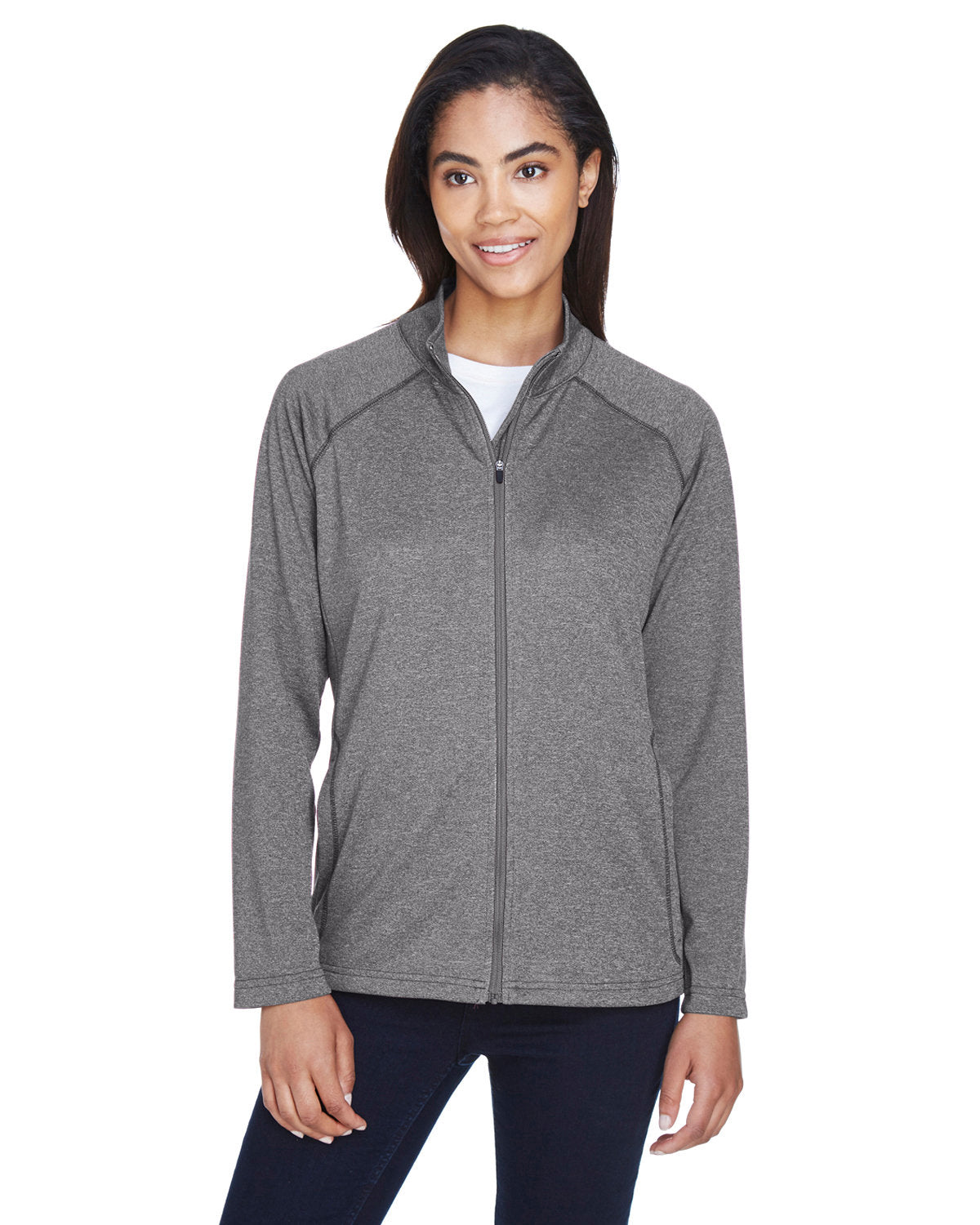Elevate Your Look with the Devon & Jones Ladies' Stretch Tech-ShellÂ® Compass Full-Zip