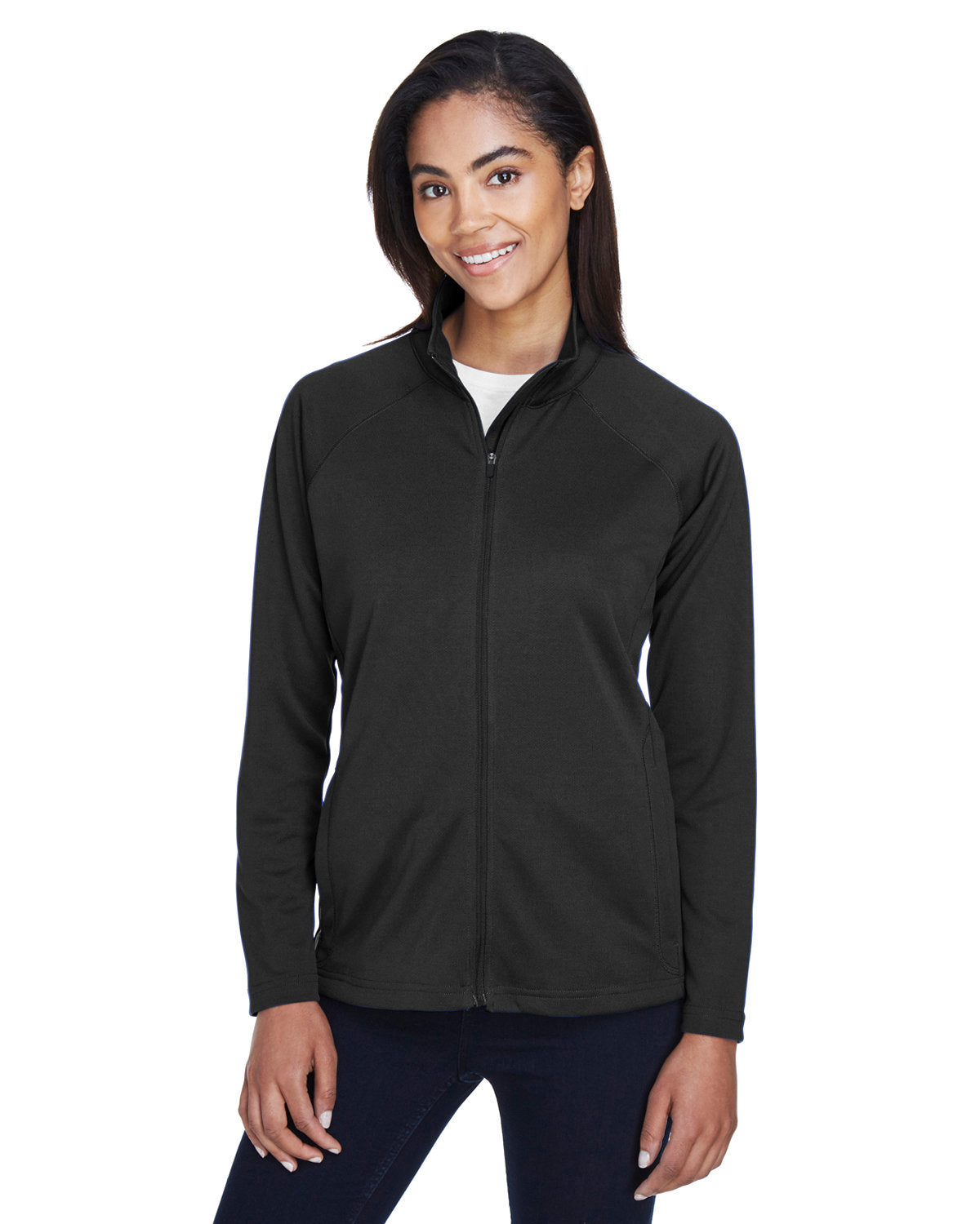 Elevate Your Look with the Devon & Jones Ladies' Stretch Tech-ShellÂ® Compass Full-Zip