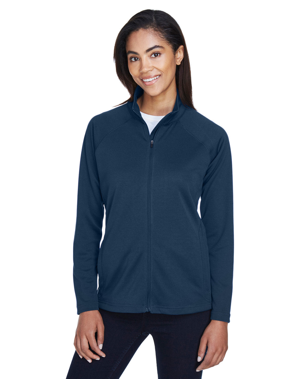 Elevate Your Look with the Devon & Jones Ladies' Stretch Tech-ShellÂ® Compass Full-Zip