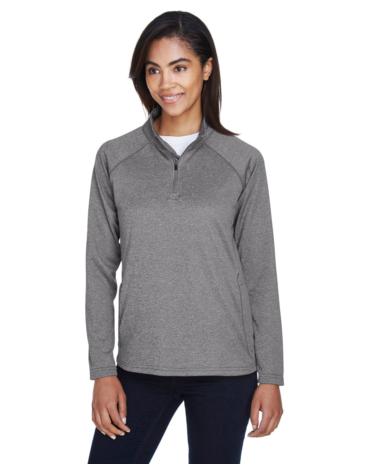 Elevate Your Look with the Devon & Jones Ladies' Stretch Tech-ShellÂ® Compass Quarter-Zip