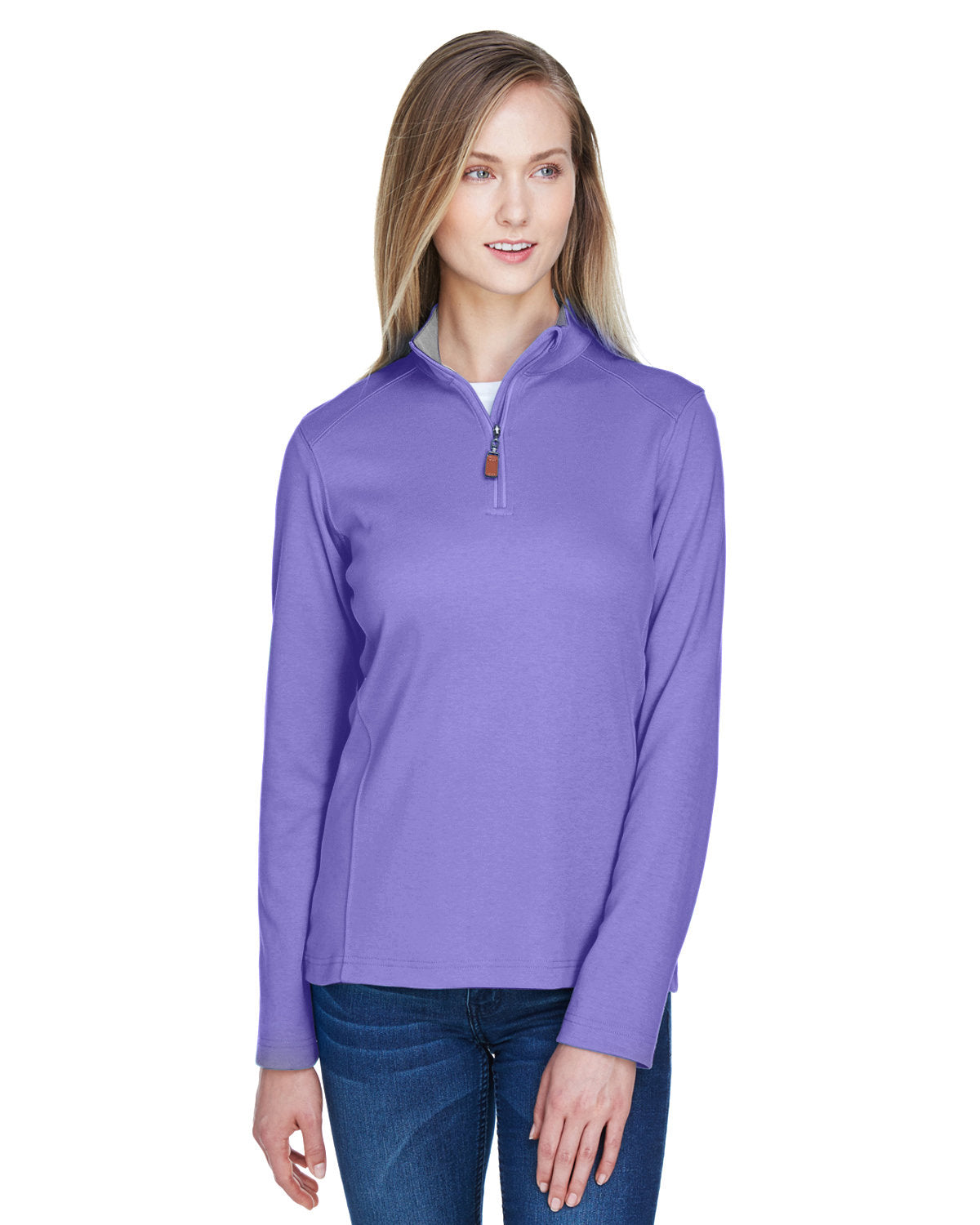Elevate Your Performance with the Devon & Jones Ladies' DRYTEC20â„¢ Performance Quarter-Zip