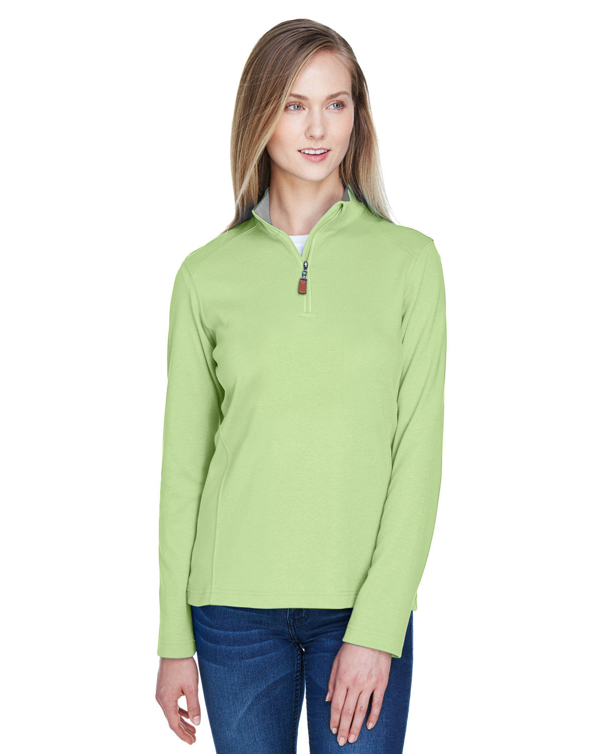 Elevate Your Performance with the Devon & Jones Ladies' DRYTEC20â„¢ Performance Quarter-Zip