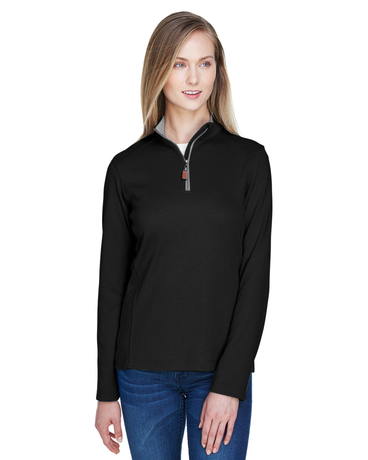 Elevate Your Performance with the Devon & Jones Ladies' DRYTEC20â„¢ Performance Quarter-Zip