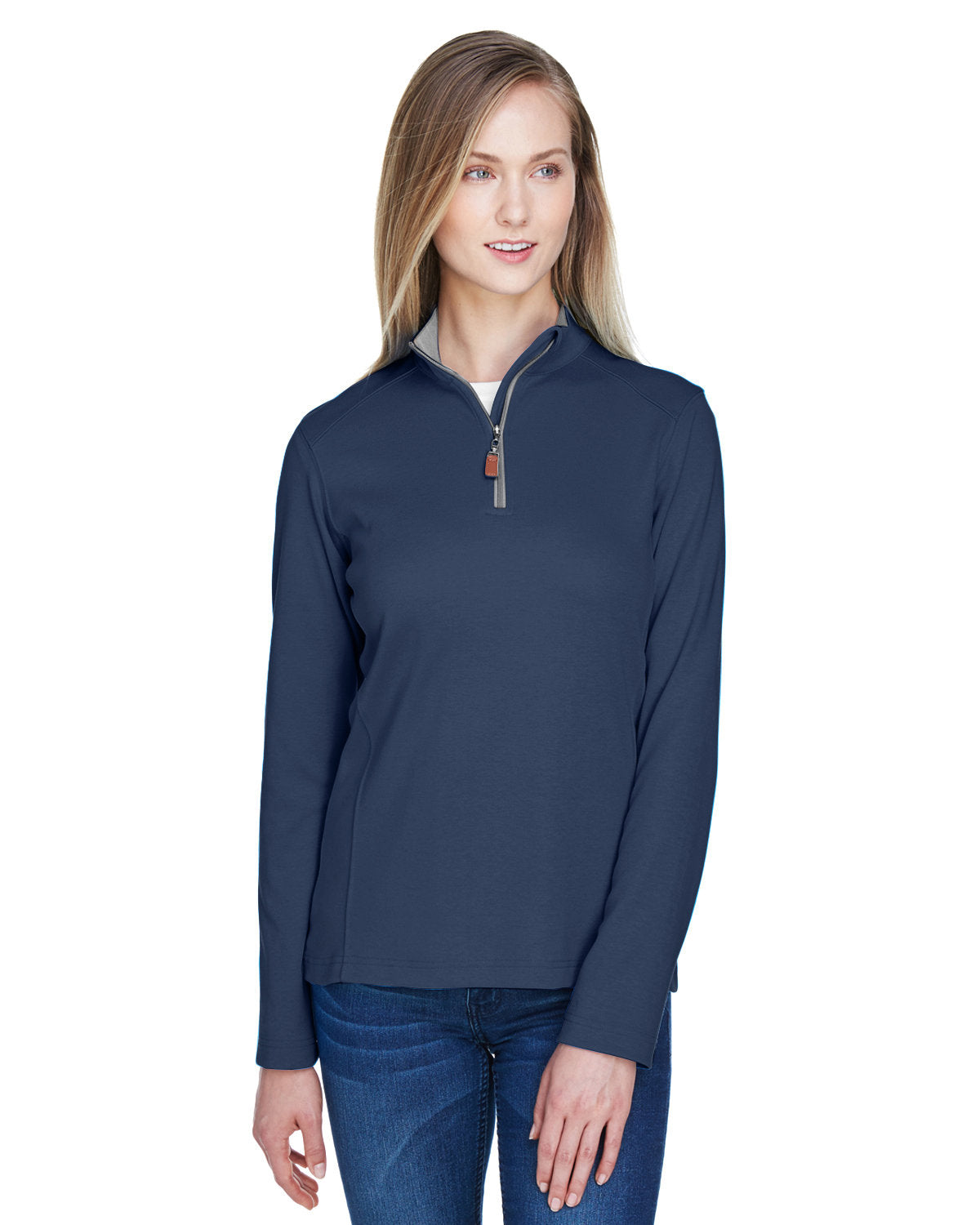 Elevate Your Performance with the Devon & Jones Ladies' DRYTEC20â„¢ Performance Quarter-Zip