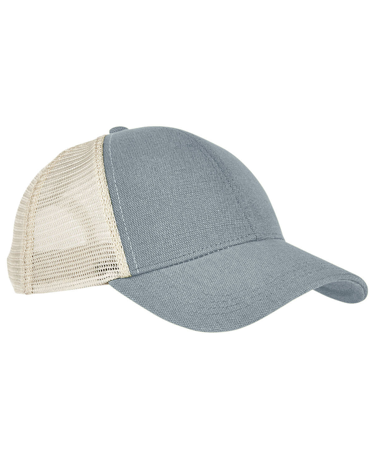 Elevate Style Responsibly: Unisex Hemp Eco Trucker Recycled Polyester Mesh Cap by econscious