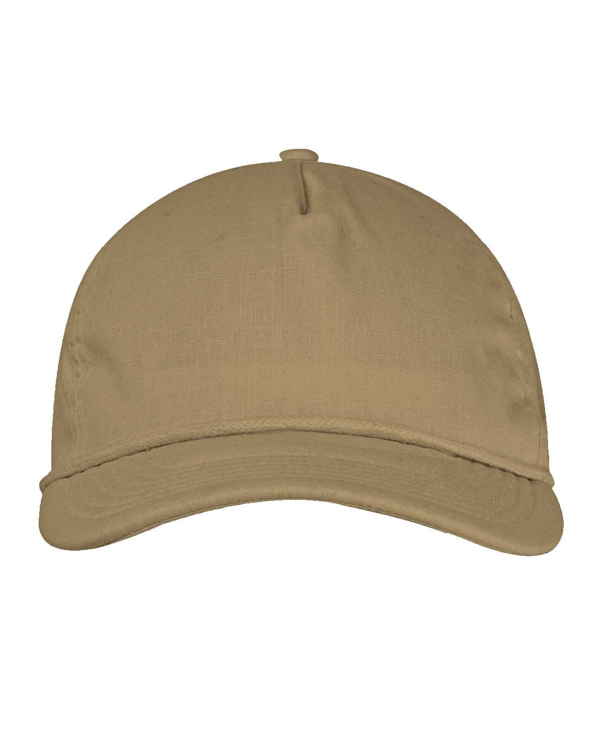 Elevate Heroic Style Responsibly: Hemp Hero 5-Panel Cap by econscious