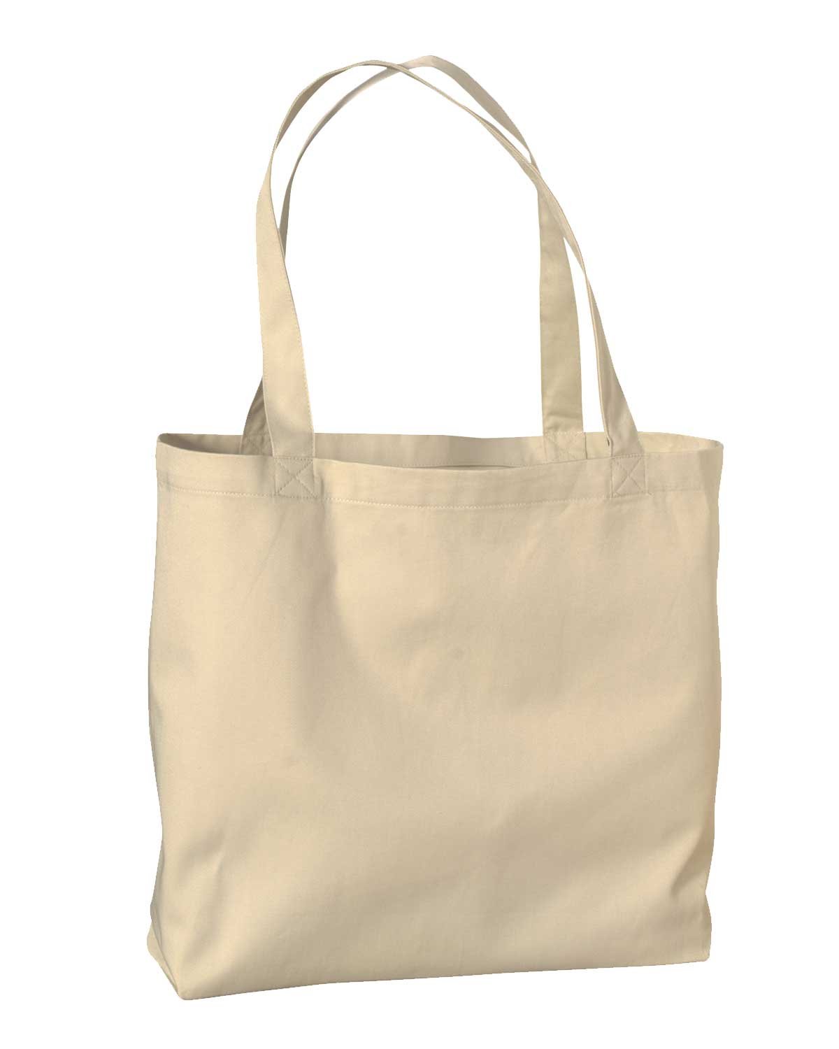 Elevate Practicality Sustainably: Organic Cotton Large Twill Tote by econscious
