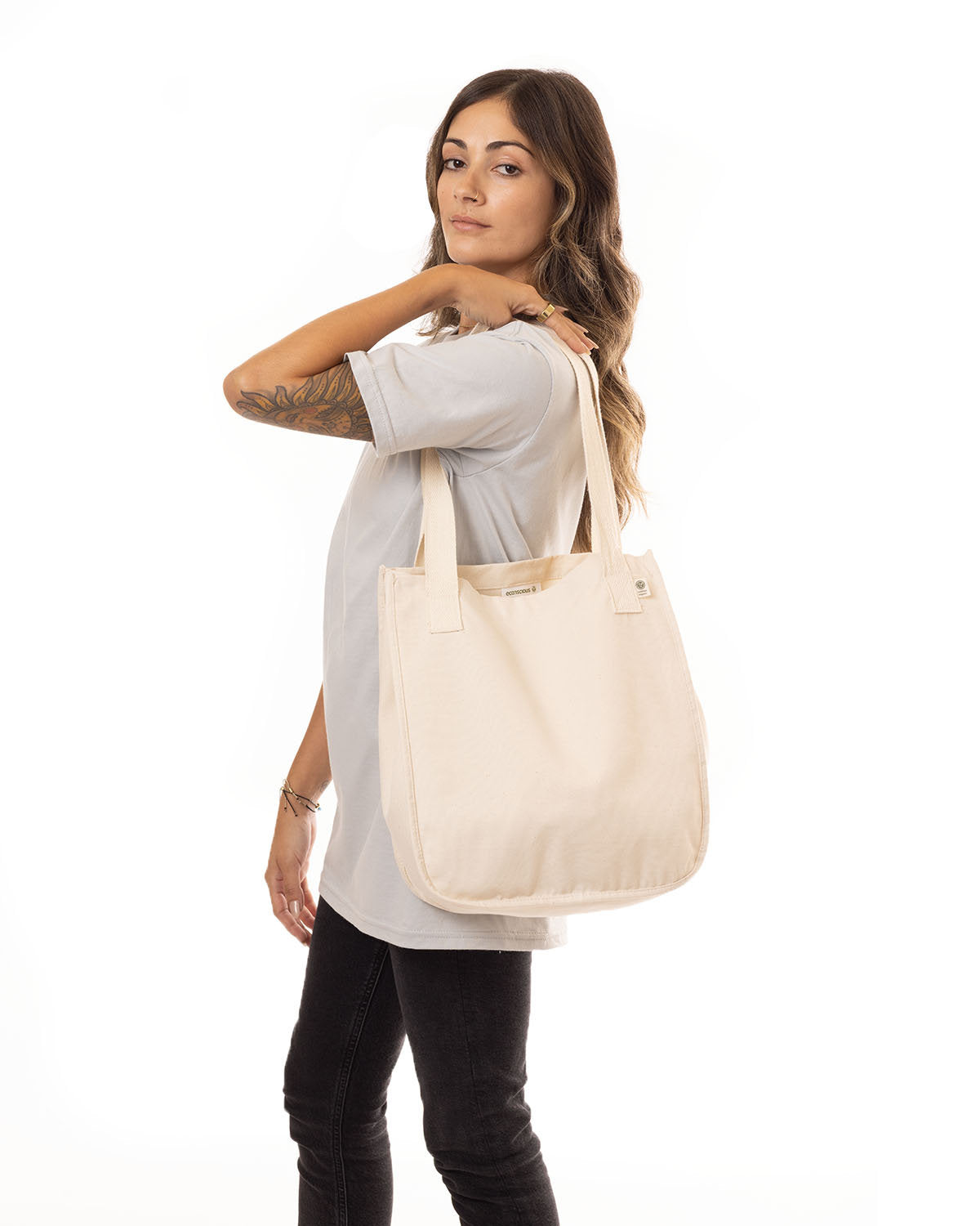 Embrace Eco-Friendly Shopping: Organic Cotton Canvas Market Tote by econscious
