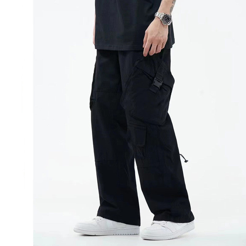 Casual Hip Hop Straight Men's Pants